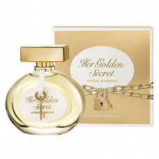 ANTONIO BANDERAS Her Golden Secret lady tester  80ml edt